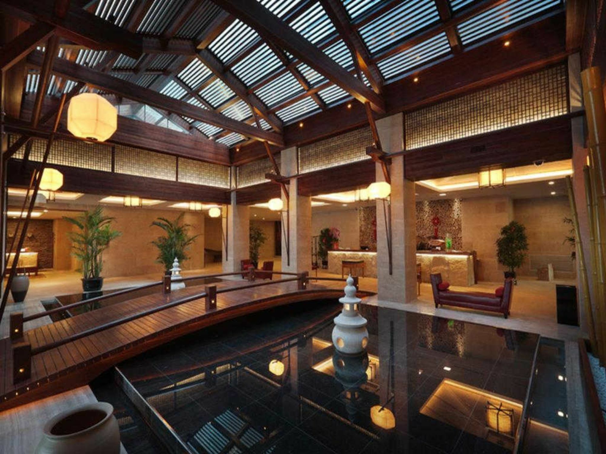 Scholars Shushan Hot Springs Resort Suzhou  Dış mekan fotoğraf